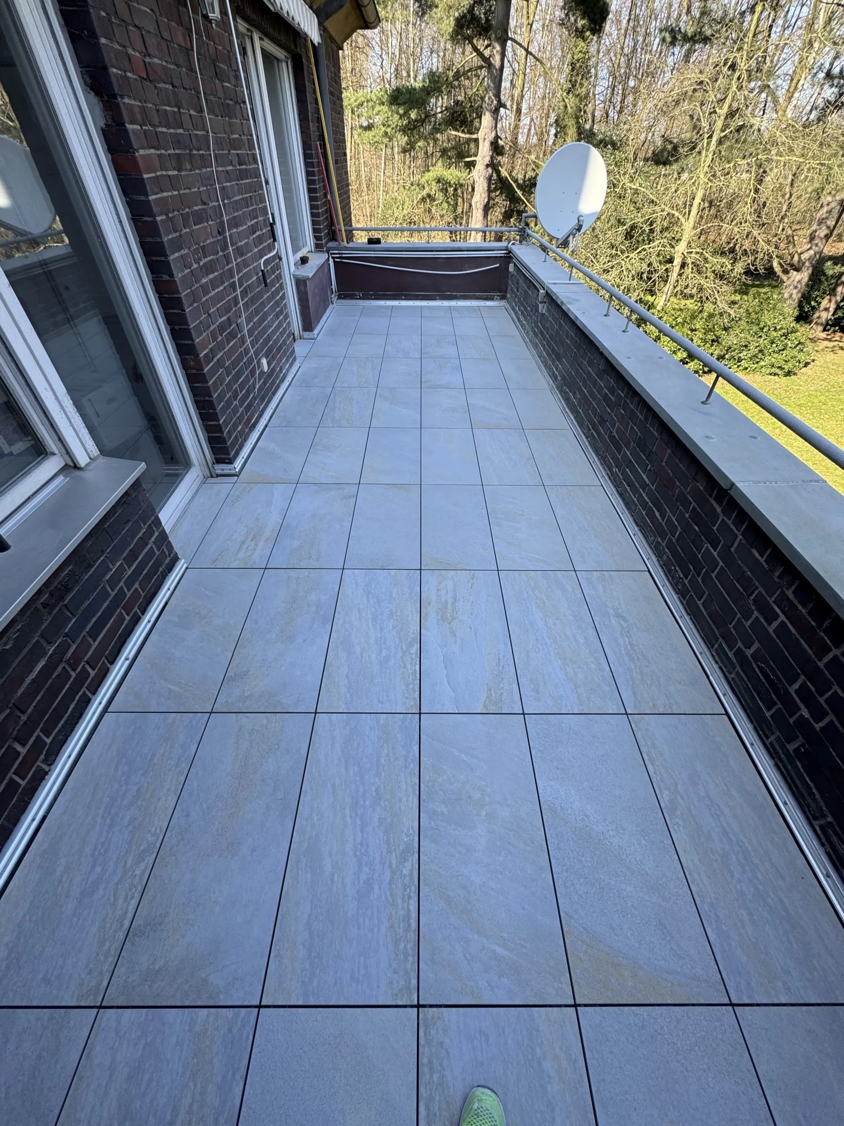 Innenausbau mit vorbereiteten Flächen