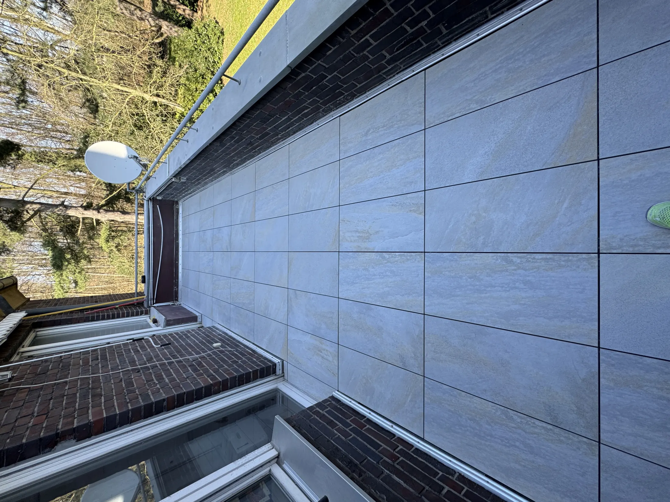 Innenausbau mit vorbereiteten Flächen